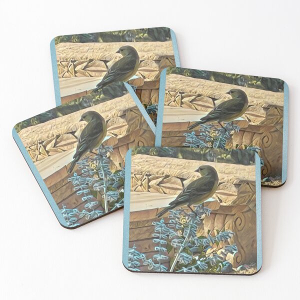 Item preview, Visit from a Feathered Friend   designed and sold by oh-bi-me.