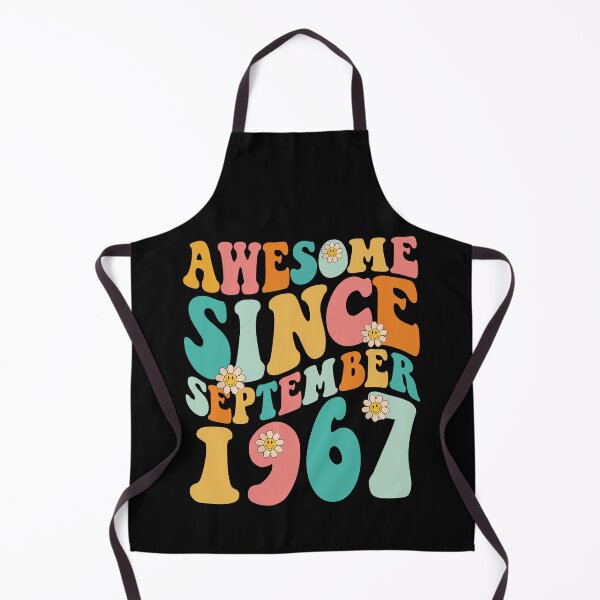 Item preview, Awesome Since September 1967 | Made In 1967 | Retro Groovy Birthday designed and sold by Christina-grich.