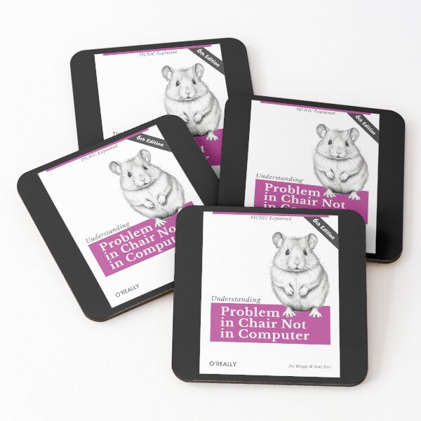 Item preview, PICNIC Problem in Chair Not In Computer Book Cover designed and sold by Sir Meow Meow.