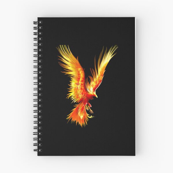 Item preview, Fiery Phoenix Bird Art  TRENDING   designed and sold by PeppermintCreep.