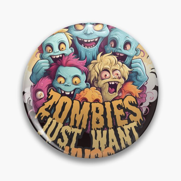 Item preview, Zombies just want hugs classic t-shirt  designed and sold by Graphichut.
