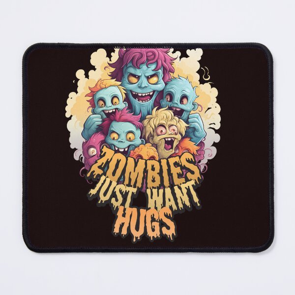 Item preview, Zombies just want hugs classic t-shirt designed and sold by Graphichut.