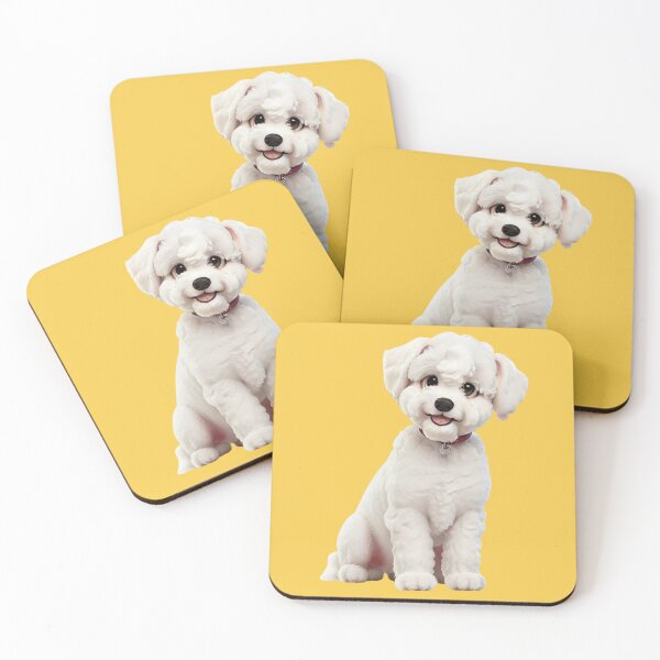 Item preview, Animated Bichon Frize in 3D Style - Bichon Frize designed and sold by ChickNickStudio.