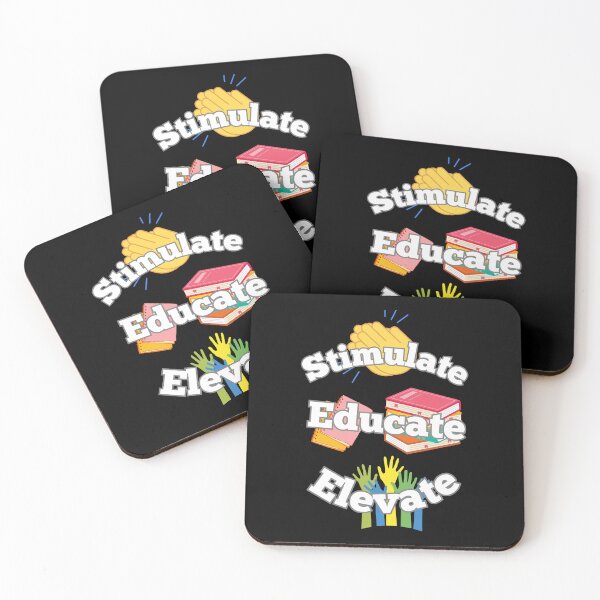Item preview, Stimulate Educate Elevate T-shirt, inspire students,  designed and sold by GrumpyGrans3.