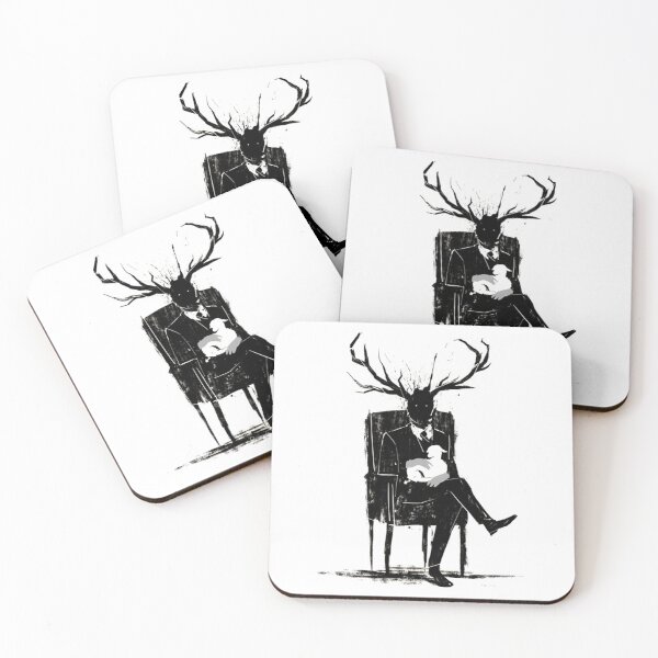 Item preview, Hannibal Lecter NBC Stag Antlers Lamb   designed and sold by PeppermintCreep.