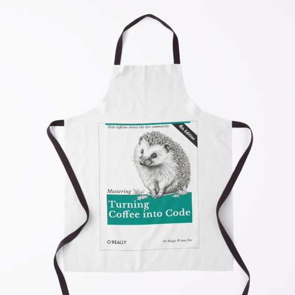 Item preview, Turning Coffee into Code Book Cover designed and sold by Sir Meow Meow.