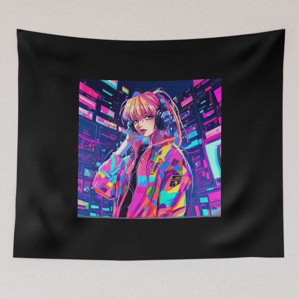 Item preview, colorful anime design  designed and sold by shadowscapeart ..