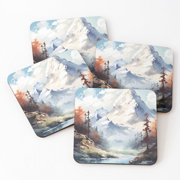 Item preview, Mountain Majesty in Watercolor designed and sold by Shirtastically.