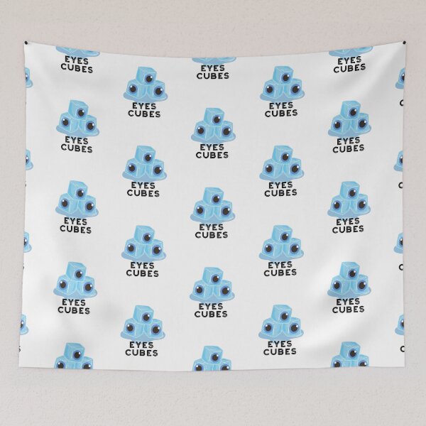 Item preview, Eyes Cubes Funny Ice Puns  designed and sold by punnybone.