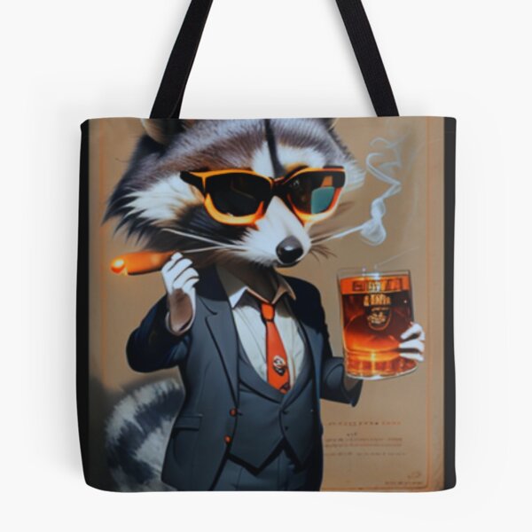 Item preview, A cool and rich raccoon in a cigar room designed and sold by Pelzi100.