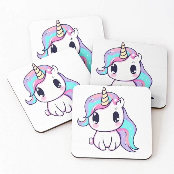 Item preview, Unicorn Kawaii designed and sold by Toshini Design.