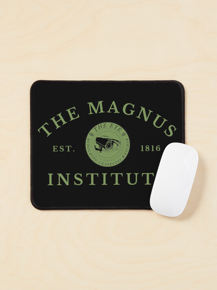 Thumbnail 1 of 5, Mouse Pad, The Magnus Institute College Sweatshirt designed and sold by Chaosauce.