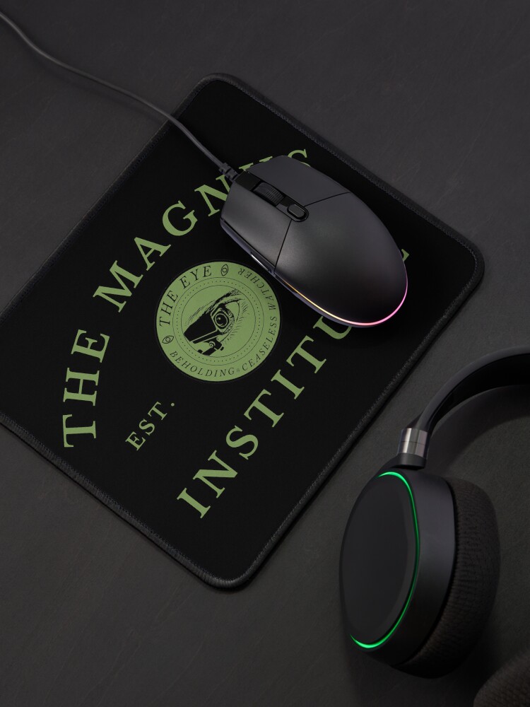 Thumbnail 4 of 5, Mouse Pad, The Magnus Institute College Sweatshirt designed and sold by Chaosauce.