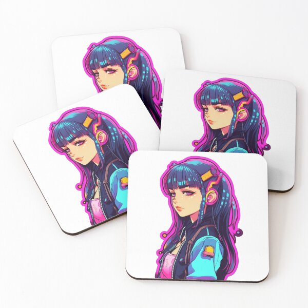 Item preview, Cyberpunk Anime Girl designed and sold by SMNI.