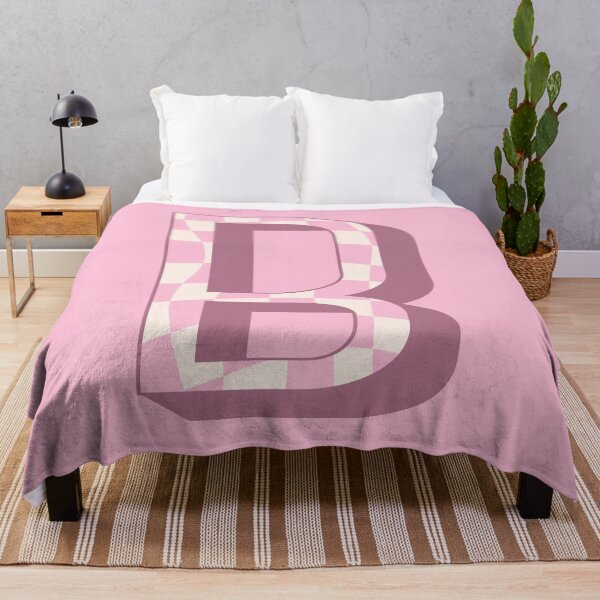 Item preview, Pink Retro Letter B designed and sold by Allie Rockhill.