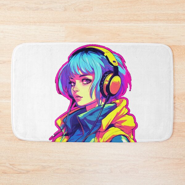 Item preview, Cyberpunk Anime Girl designed and sold by SMNI.