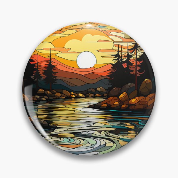 Item preview, Mosaic Sunset designed and sold by Gravitylessarts.