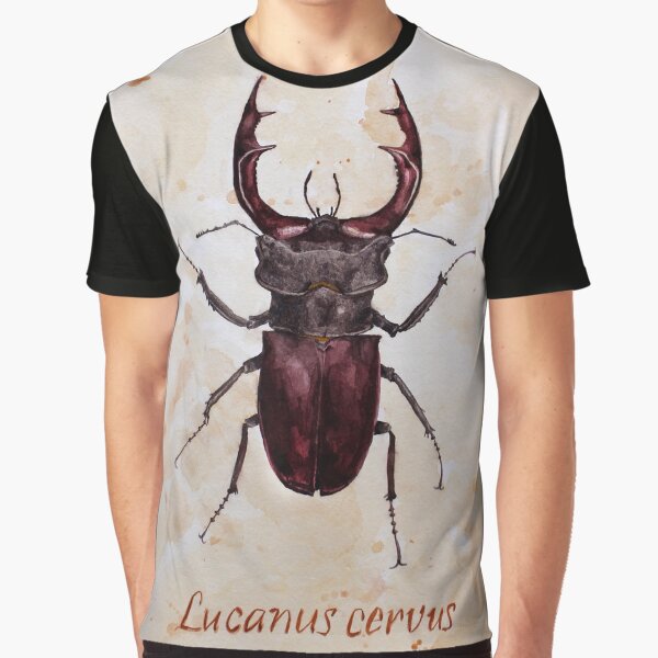 Stag beetle Graphic T-Shirt