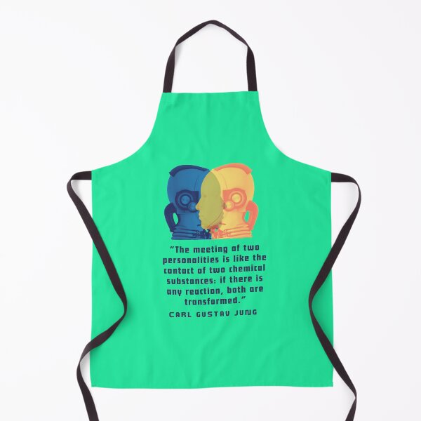 Item preview, Copy of Robots with Carl Jung quote: The meeting of two personalities is like the contact of two chemical substances: designed and sold by artbleed.