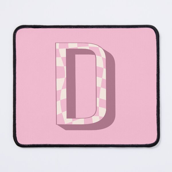 Item preview, Pink Retro Letter D designed and sold by Allie Rockhill.