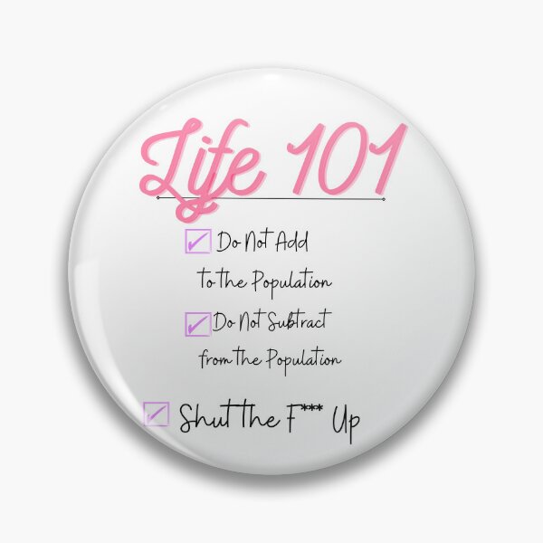 Item preview, Life Advice 101 designed and sold by ReeReeDesigns.