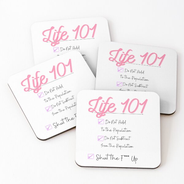 Item preview, Life Advice 101 designed and sold by ReeReeDesigns.