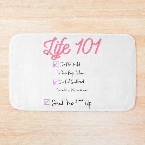 Item preview, Life Advice 101 designed and sold by ReeReeDesigns.