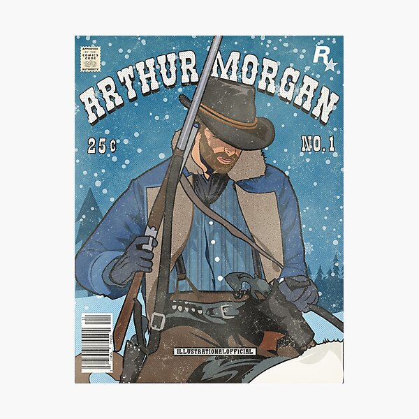 RDR 2: Arthur Morgan BANG! Poster by NewDesignFR