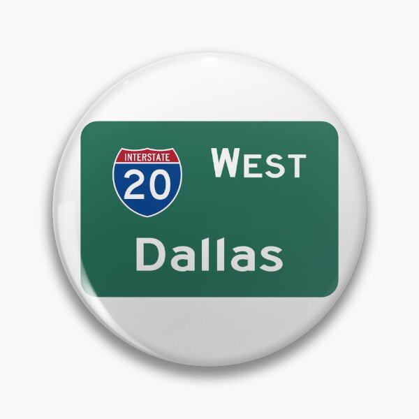 Item preview, Dallas Texas I-20 Highway Sign designed and sold by stuch.