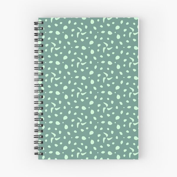 Item preview, Splash pattern in green designed and sold by BelleundBeau.