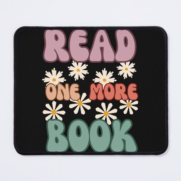 Item preview, Read One More Book groovy Book Aesthetic for booknerds designed and sold by GracefulGems.