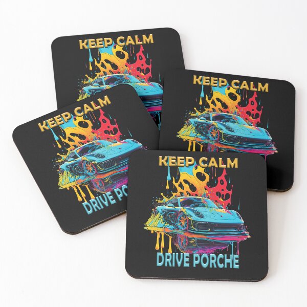 Item preview, Keep Calm Drive Porche designed and sold by Chrisseee.