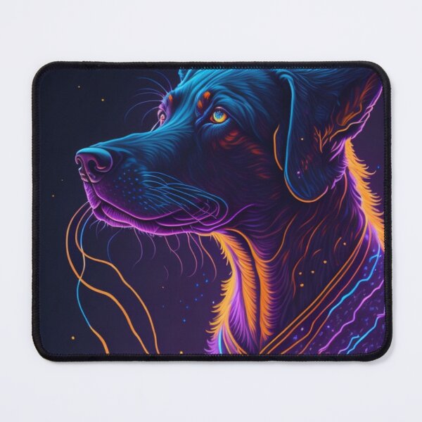 Artikelvorschau, Leuchtender Neonhund entworfen und verkauft von FashCode.