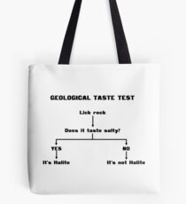 Geological Taste Test Tote Bag