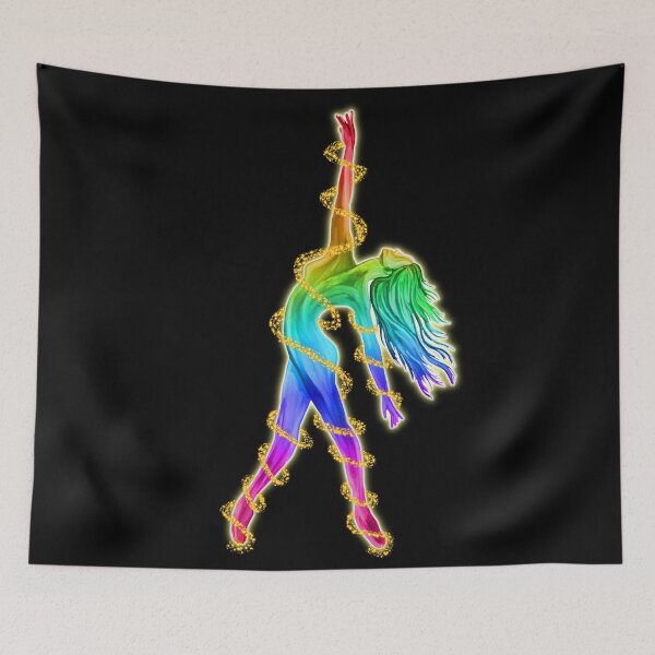 Item preview, Radiant Rainbow Powerful Feminine Being  designed and sold by Deborah Camp.