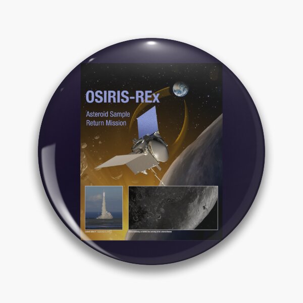 Item preview, OSIRIS-REx mission overview poster designed and sold by SolidEarthArt.