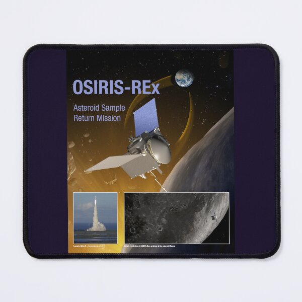 Item preview, OSIRIS-REx mission overview poster designed and sold by SolidEarthArt.