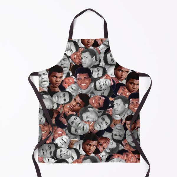 Item preview, Muhammad Ali - Boxing face pattern designed and sold by ManOfManyFaces.