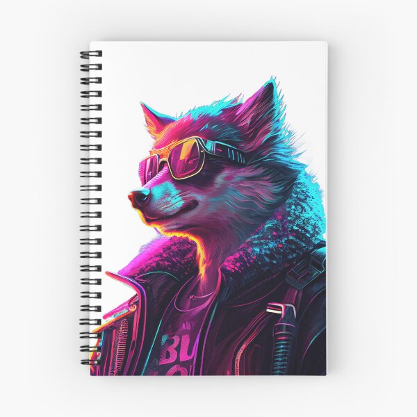Item preview, S1-003 Cyber Beasts Series: Cyberpunk Wolf designed and sold by Apainterio.