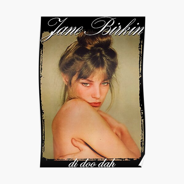 Jane Birkin Poster 60x91cm : : Home & Kitchen