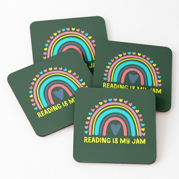 Item preview, Read teacher rainbow reading is my jam  designed and sold by Benchamart.
