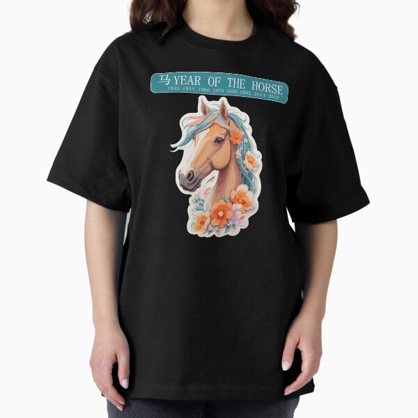Aperçu de l'œuvre Année chinoise du design du cheval créée et vendue par SparkleBrush.