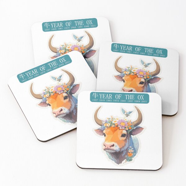 Item preview, Chinese year of the ox design designed and sold by SparkleBrush.