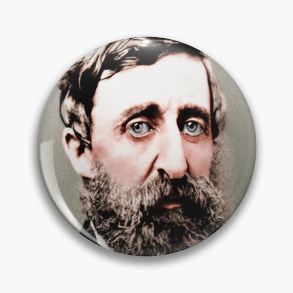 Item preview, Henry David Thoreau 1861 designed and sold by PatSeg Photos.
