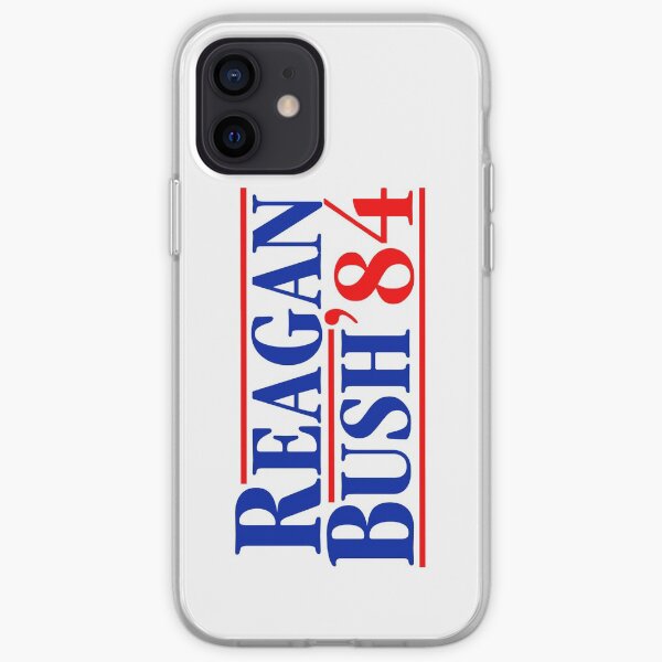 Reagan Bush 84 iPhone Soft Case