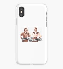 Butch Fashionistas iPhone Case