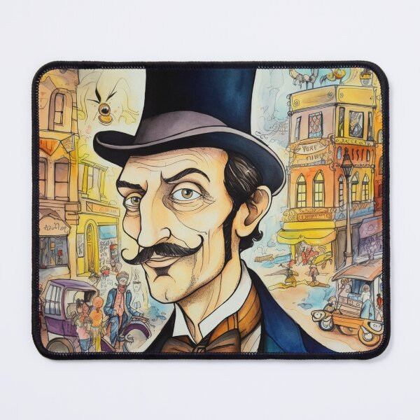 Item preview, Arsene Lupin drawing designed and sold by ComicsFactory.