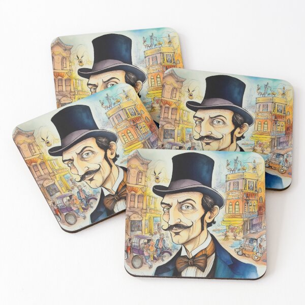 Item preview, Arsene Lupin drawing designed and sold by ComicsFactory.