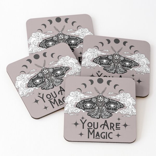 Item preview, You are Magic Moth Moon Stars designed and sold by Madeleine39.