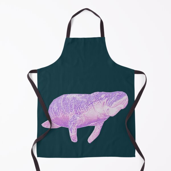 Item preview, Pink Manatee pop art - manatees - sea cow - Florida Manatee art - Swimming with Manatee - I love manatee designed and sold by smooshfaceutd.